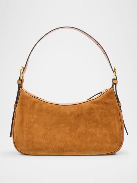 STAUD Pine Suede Shoulder Bag