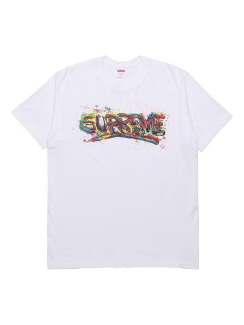 Supreme Supreme SS20 Week 1 Paint Logo Tee Logo Tee SUP-SS20-274
