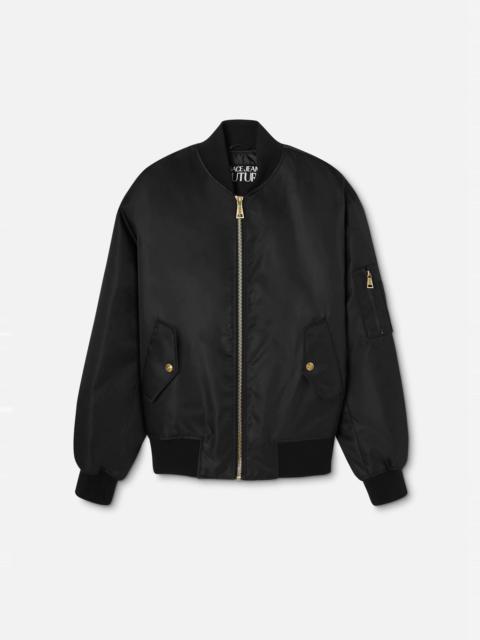 Logo Couture Bomber Jacket