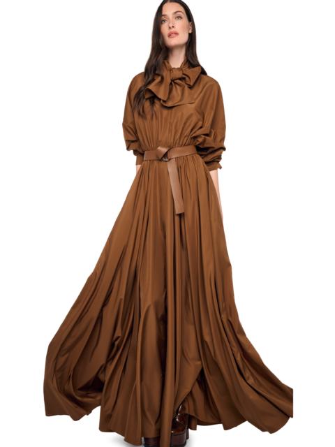 NORMA KAMALI OVERSIZED NK FLARED GOWN W/ BOW