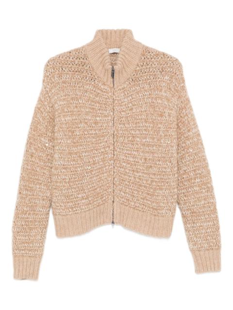 PESERICO zip-fastening cardigan
