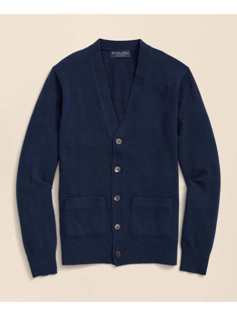 Brooks Brothers 3-Ply Cashmere Cardigan Sweater