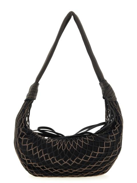 'Fortune Croissant Filt' 2-in-1 shoulder bag