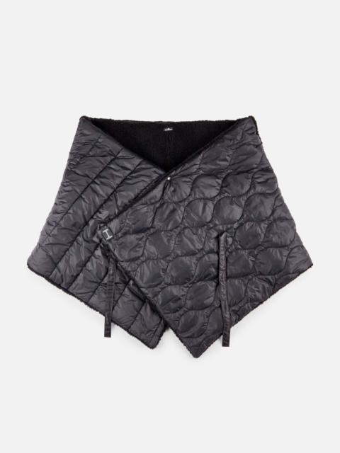 HOGAN Hogan Quilted Scarf Black