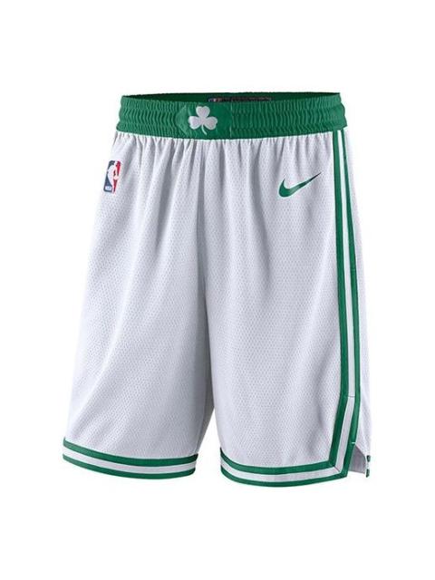Nike NBA limited SW Fan Edition Boston Celtics Basketball Shorts White AJ5586-100