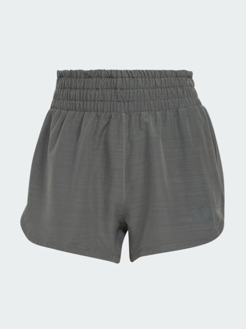 adidas Pacer Workout Woven High Rise Shorts