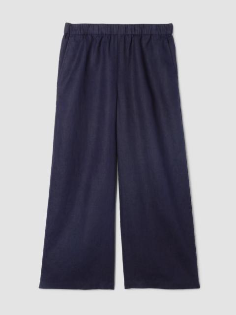 EILEEN FISHER Organic Linen Wide-Leg Pant