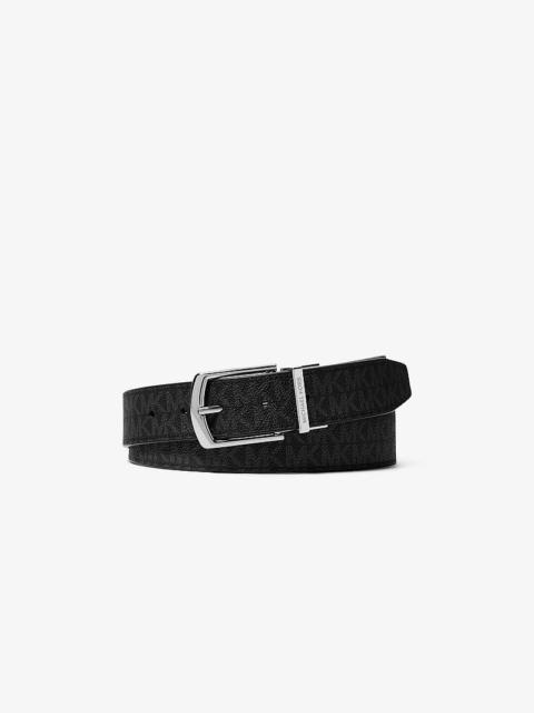 MICHAEL KORS Logo Reversible Belt