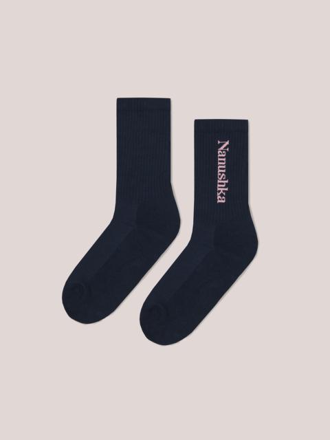 Nanushka WINT - Cotton socks - Navy