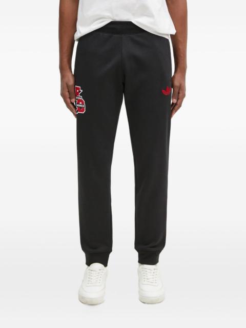 adidas logo-patch trousers