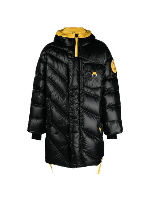 Canada Goose x Pyer Moss hooded quilted down coat