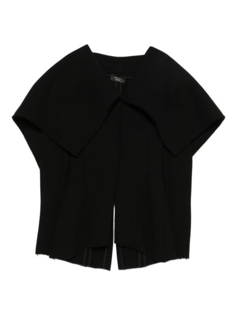 A.W.A.K.E. MODE wide-collar long-sleeve jacket