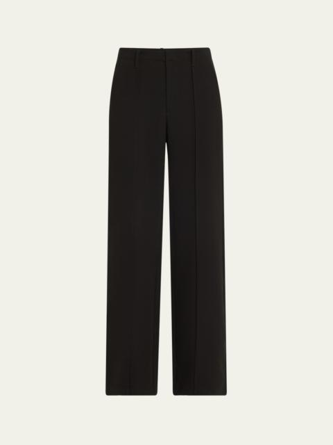 SIMKHAI Michelle Pintuck Cropped Pants