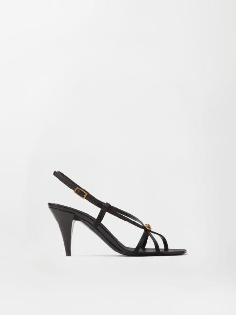 VERSACE Valentina Satin Sandals 80 mm