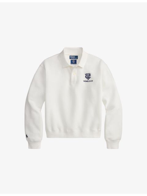 Polo Ralph Lauren Polo Ralph Lauren x Wimbledon Logo-Embroidered Cotton Sweatshirt