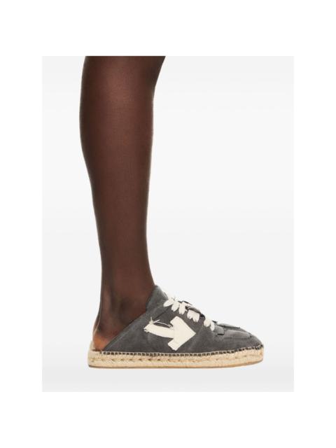 Off-White Arrow lace-up espadrilles