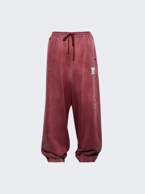 Maison MIHARAYASUHIRO Sun Faded Pants Bordeaux
