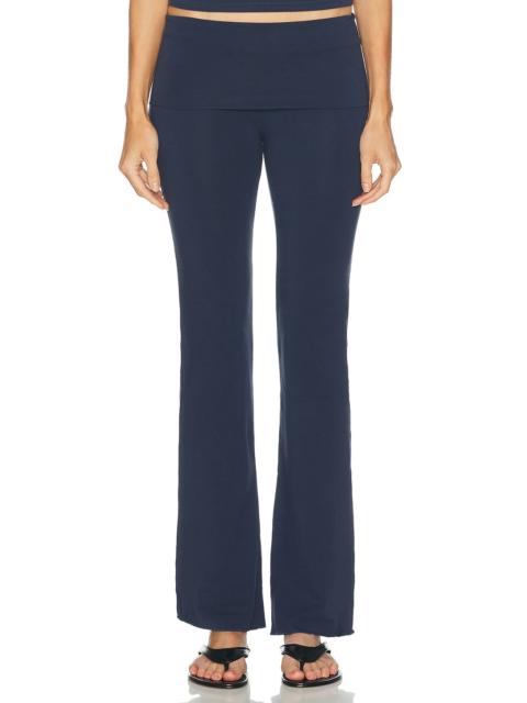 SKIMS Cotton Jersey Folover Pant