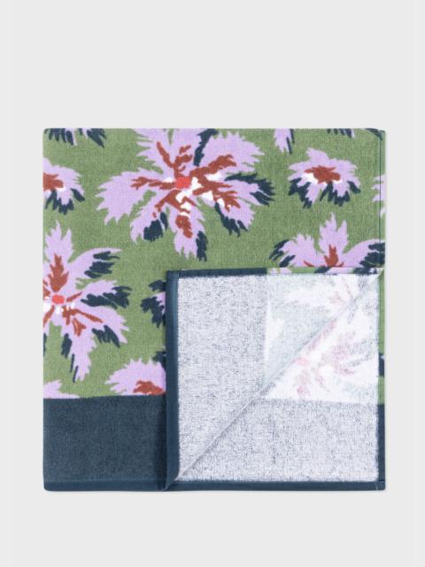 Paul Smith Green 'Palmera' Beach Towel