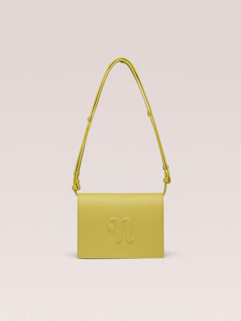 Nanushka THE CONCERTINA - Shoulder bag - Yellow