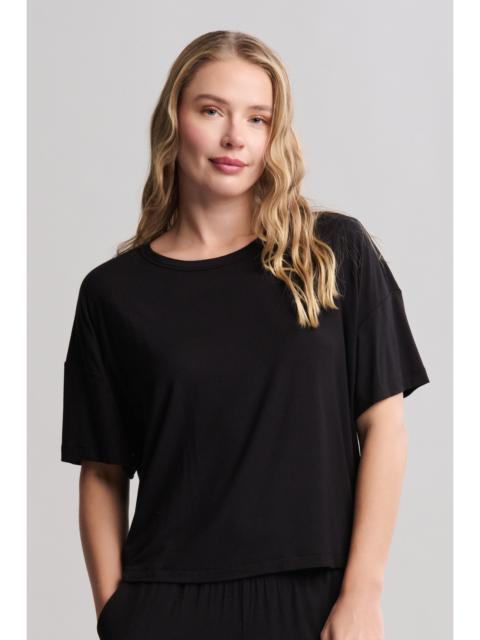 Barefoot Dreams Ultra Soft Jersey Short Sleeve Boxy Tee