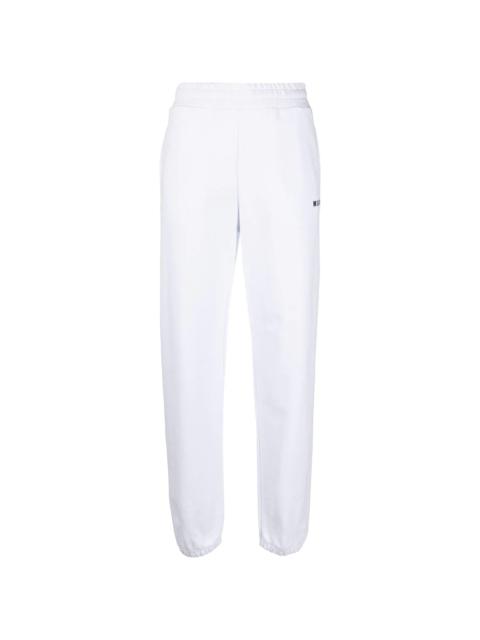 MSGM logo print track pants