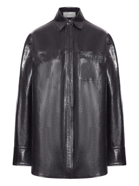 Sportmax patch-pocket classic-collar jacket