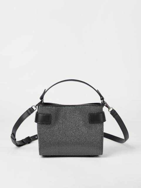 Brunello Cucinelli Essence precious small top-handle bag