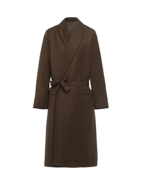 Prada Wool gabardine robe