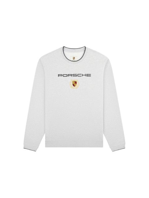 AIMÉ LEON DORE Aime Leon Dore x Porsche Embroidered Crewneck Sweatshirt Grey