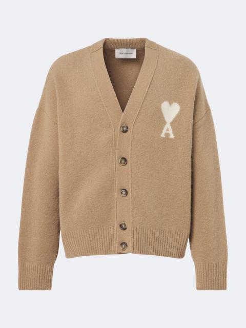 AMI Paris Ami de Cœur wool-blend cardigan