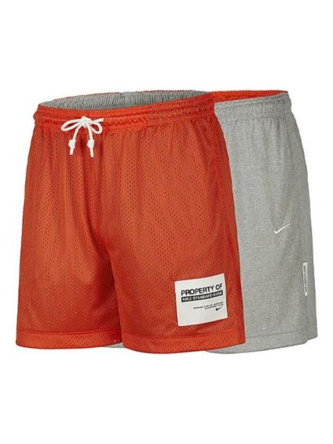 Nike Nike Standard Issue Reversible Basketball Shorts For Men Orange CQ7996-891