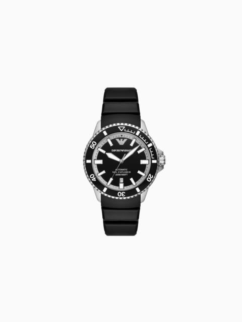 EMPORIO ARMANI RUBBER STRAP WATCHES