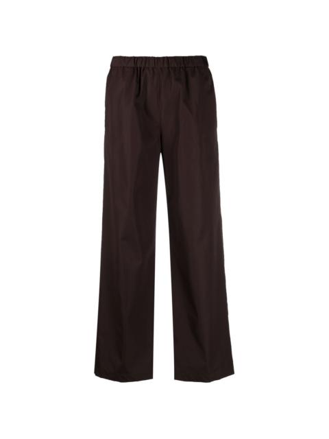Aspesi elastic-waist wide-leg trousers