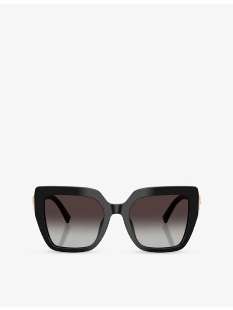Dolce & Gabbana DG4538 Square-Frame Acetate Sunglasses