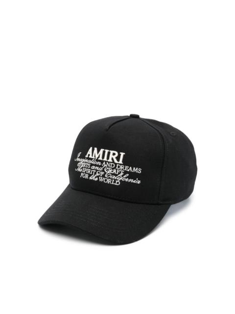 AMIRI Spirit baseball cap