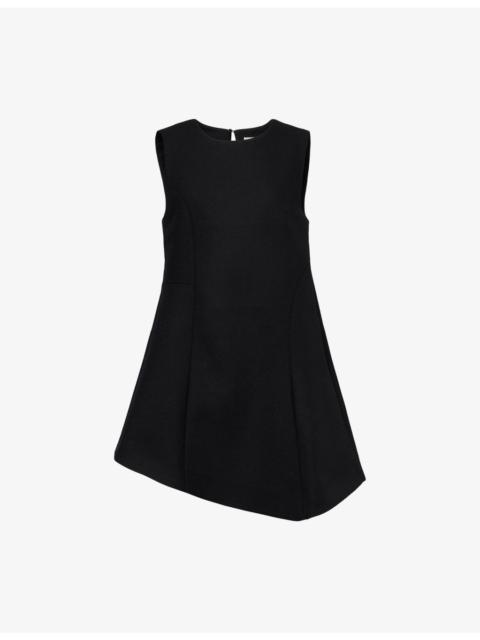 SKALL Phillippina Sleeveless Wool Mini Dress