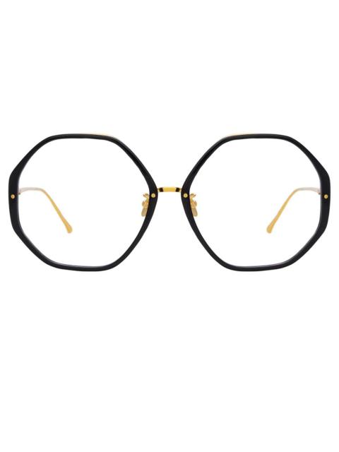 THE ALONA | OVERSIZED OPTICAL FRAME IN BLACK (C10)