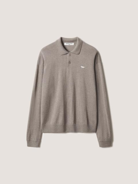 Maison Kitsuné PROFILE FOX COMFORT POLO JUMPER