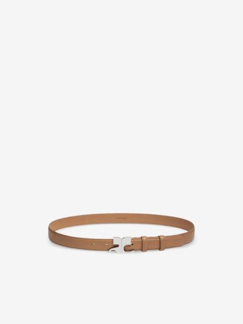 courrèges AC logo-plaque belt