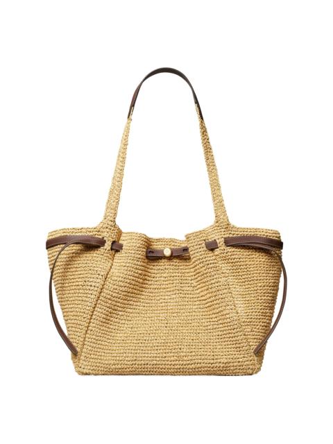 TORY BURCH Women's Romy Woven Tote Bag - Natural