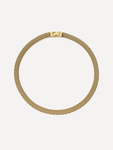 MISSOMA 18ct Gold-Plated Heirloom Chain Choker Necklace