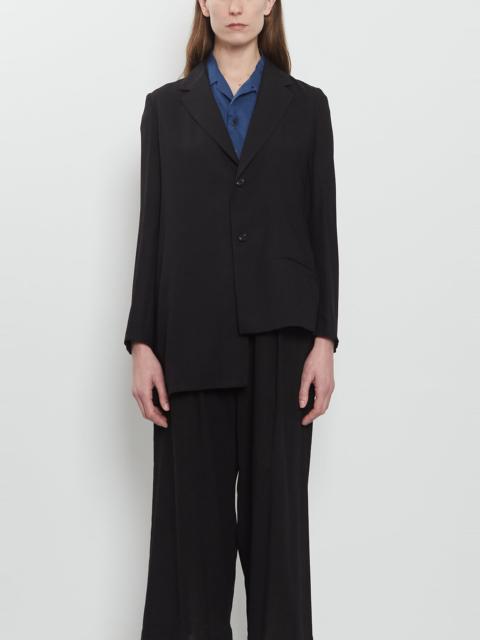 Y's Asymmetry Twill Jacket