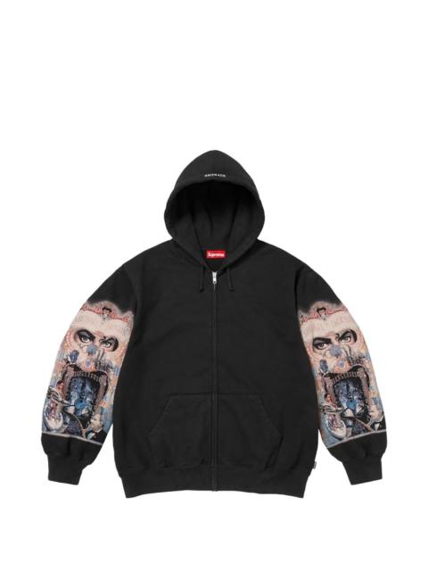 Supreme x Michael Jackson grapic-print hoodie