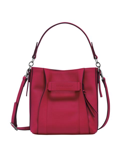 Longchamp Longchamp 3D S Crossbody bag Magenta - Leather
