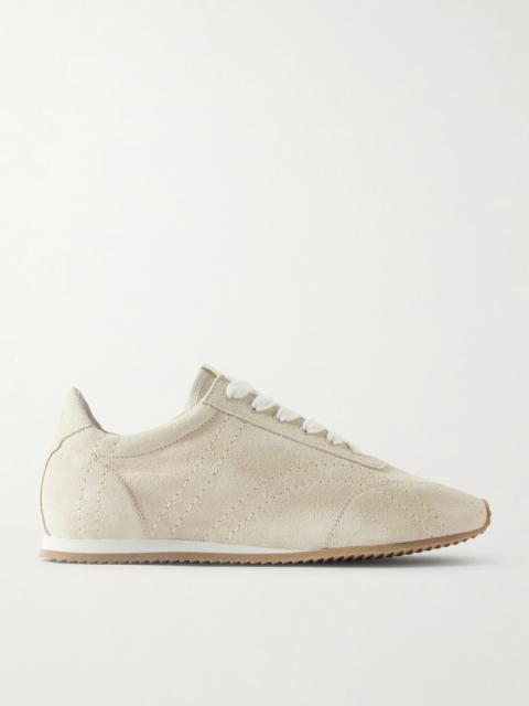 TOTEME Flex Suede Sneakers