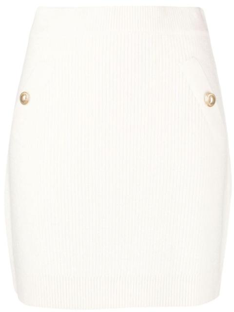 MICHAEL KORS high-waisted ribbed skirt