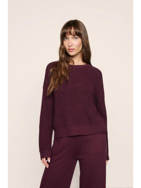eberjey Recycled Sweater Cropped Crew