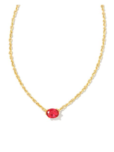 KENDRA SCOTT Cailin Gold January Pendant Necklace