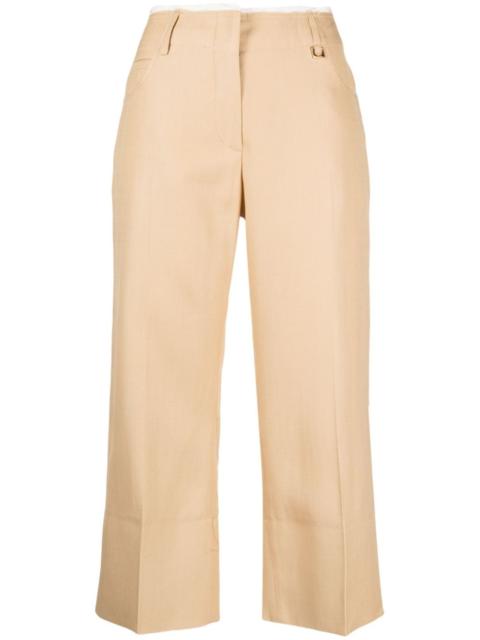 JACQUEMUS Le Pantalon cropped trousers